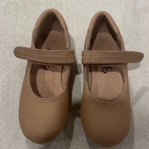 Classic Tan Kids tap shoes
